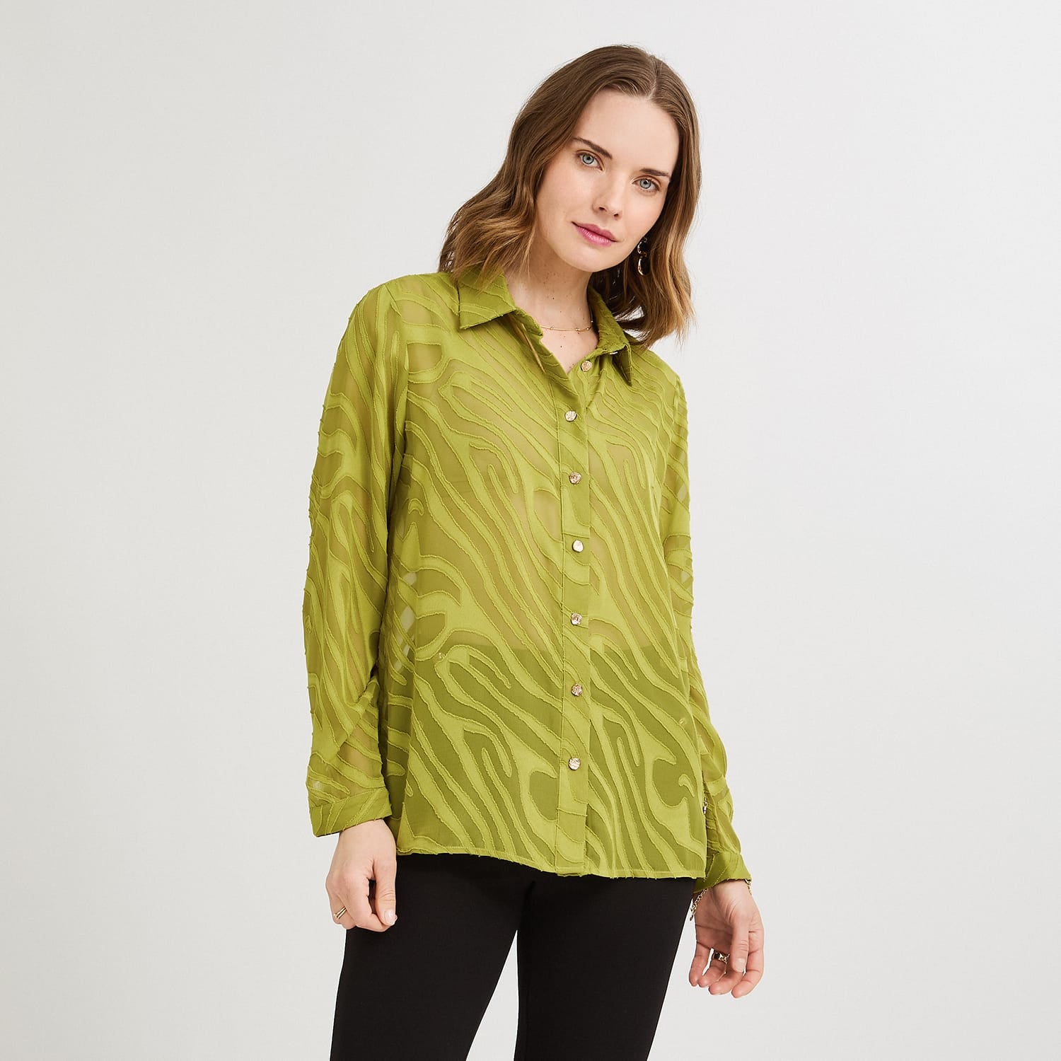 Blusa de Fantasía Verde